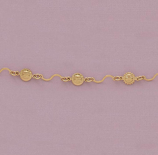 Sunshine Link 10" Anklet - X4278