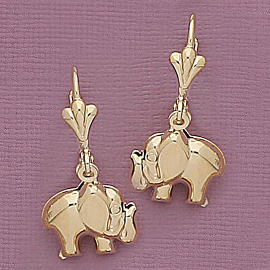 Elephant Dangling Earrings - X2382