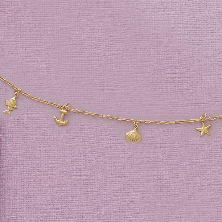 Dangling Nautical Bracelet or Anklet - X4368