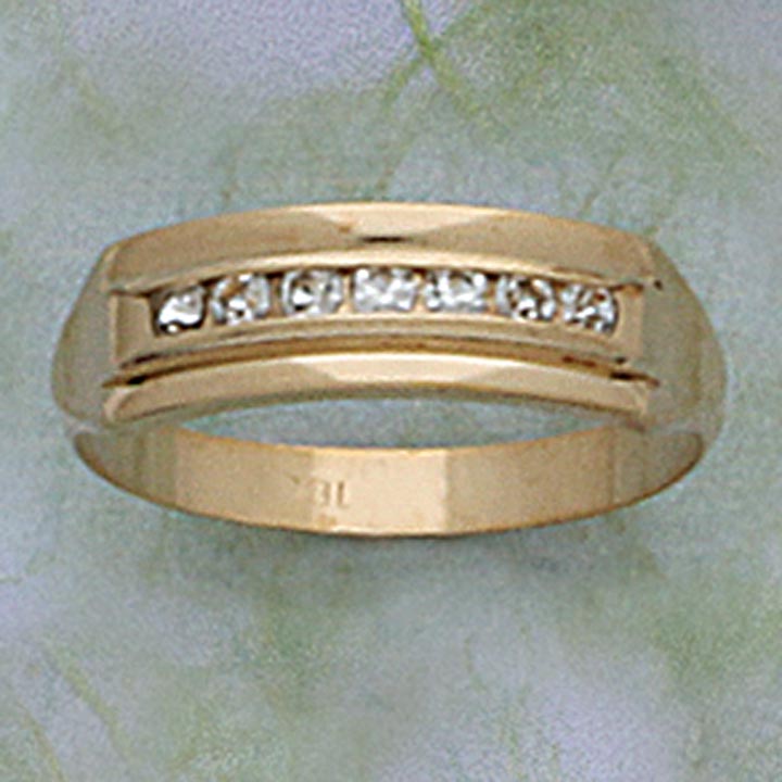 CZ Band Ring - XR637