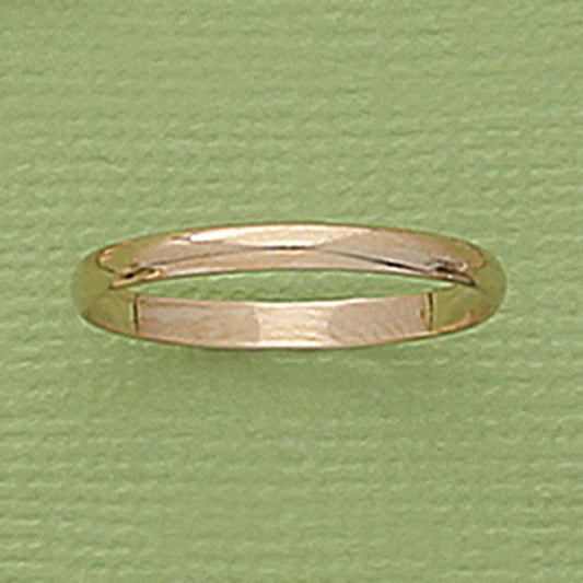 Polished 2mm Band Ring - XR078