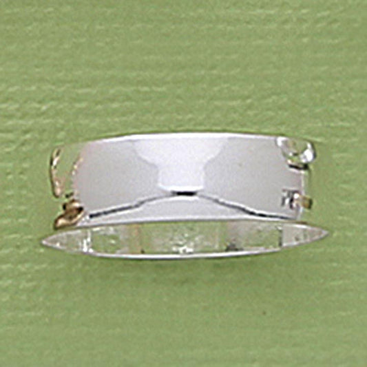 Sterling Silver 5mm Polished Band Ring - XR616