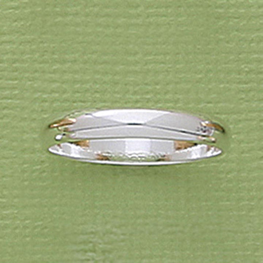 Sterling Silver 3mm Polished Band Ring - XR617