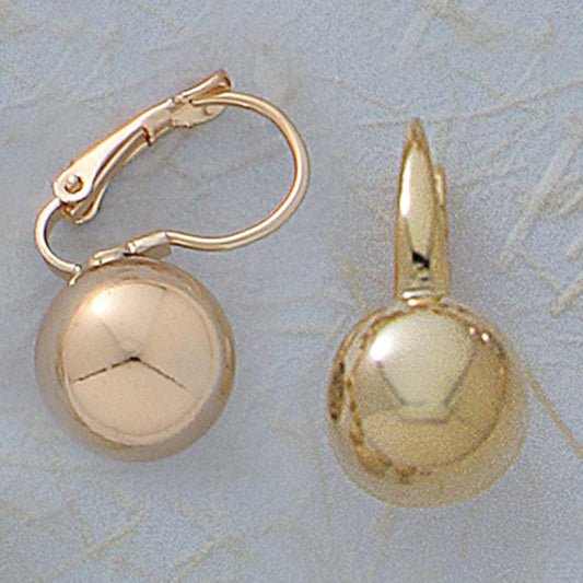 12mm Ball French-back Earrings - X2323