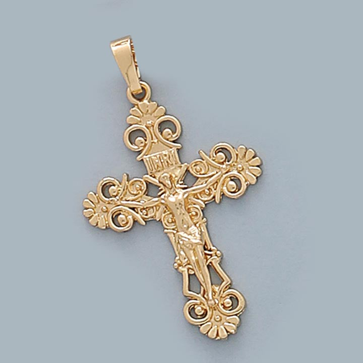 38mm Filigree Crucifix Pendant - X5803