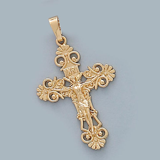38mm Filigree Crucifix Pendant - X5803