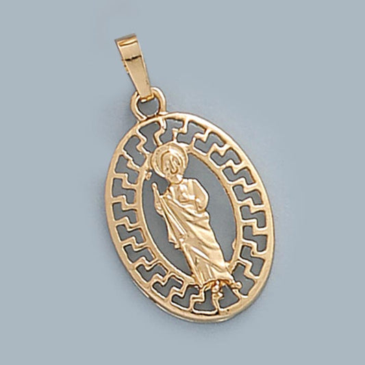 27mm Religious Oval Pendant - X5804