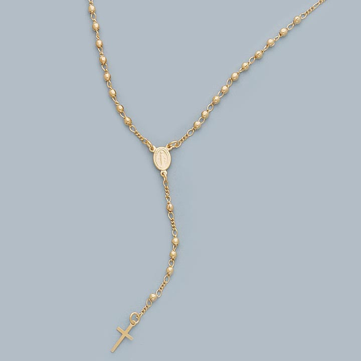 Rosary Bead Necklace - X3286