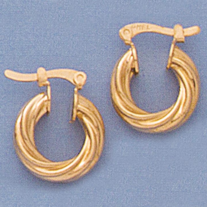 15mm Twist Earrings - X2211