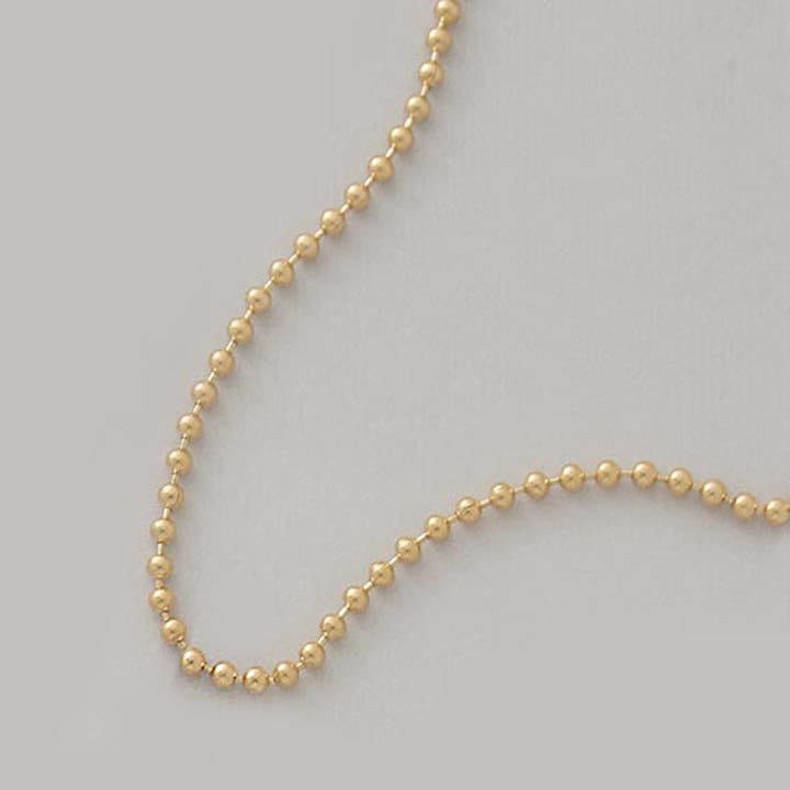 2mm Round Bead Necklace - X3276