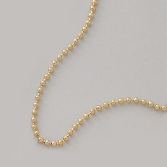 2mm Round Bead Necklace - X3276