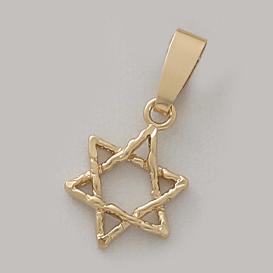 15mm Star of David Pendant - X5771