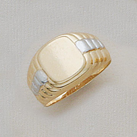 Two-Tone Men's Ring - XR644