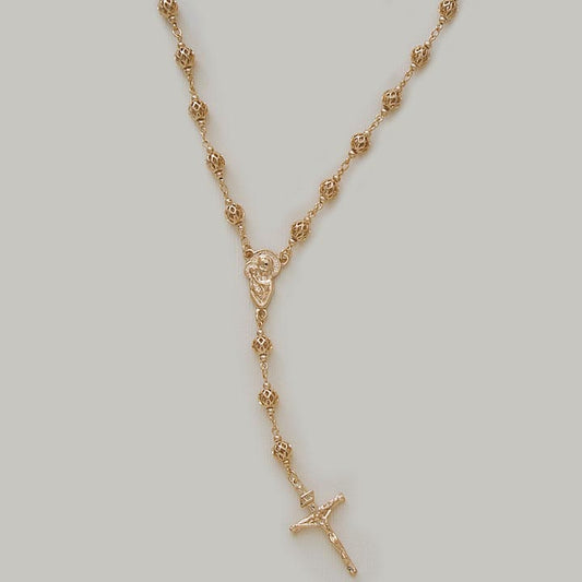 24" Rosary Bead Necklace - X6233