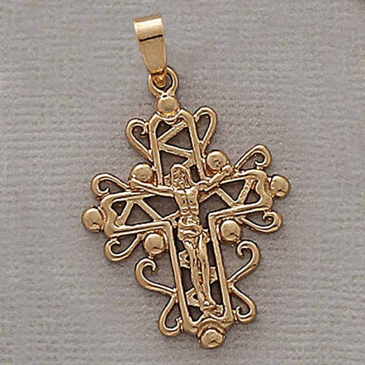 27mm Fancy Crucifix Pendant - X5813