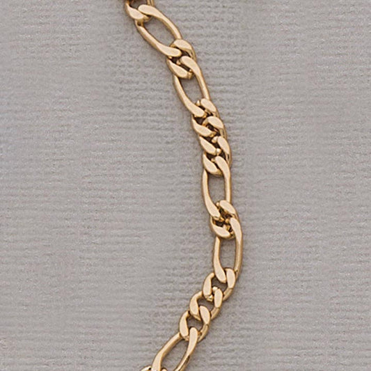 4mm Figaro 24" Necklace - X3256