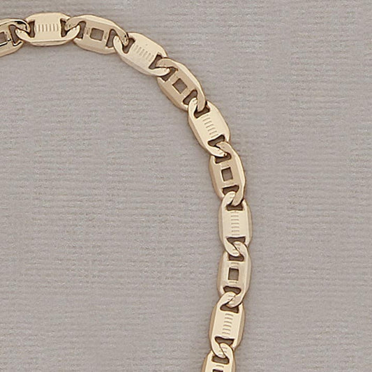 5mm Etched Mariner 24" Necklace - X3266