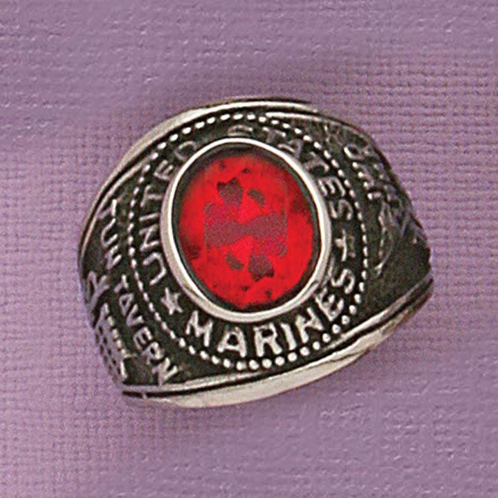 SS US Marines Men's Ring - XR650MA