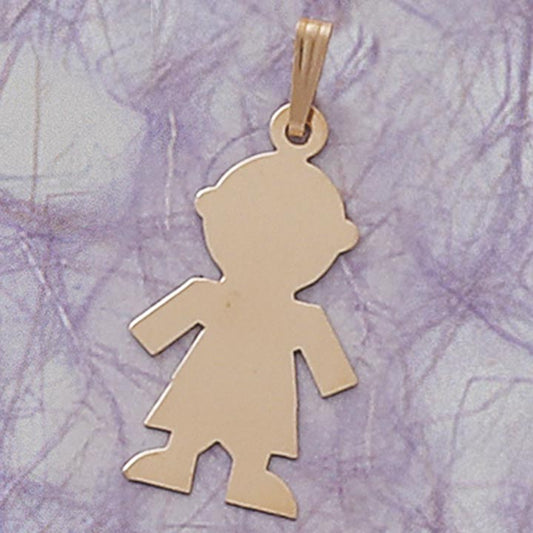 24mm Boy Silhouette Pendant - X5169
