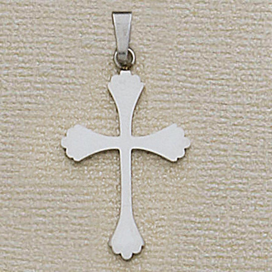 26mm SS Cross Charm - X5856
