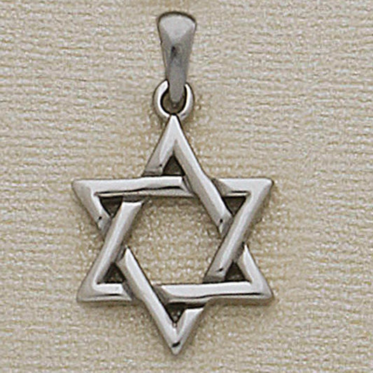 22mm SS Star of David Pendant - X5861