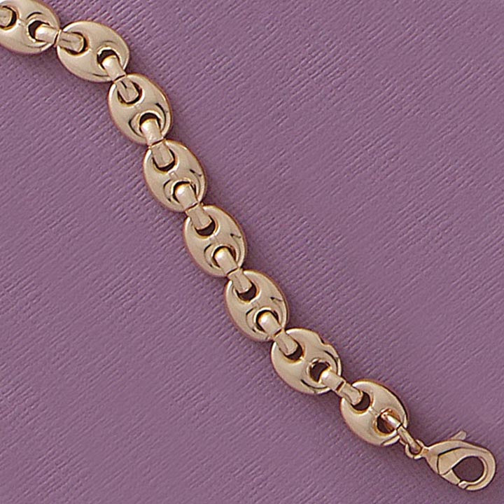 7mm Puffed 24" Mariner Necklace - X3268